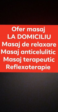 Masaj la Domiciliu